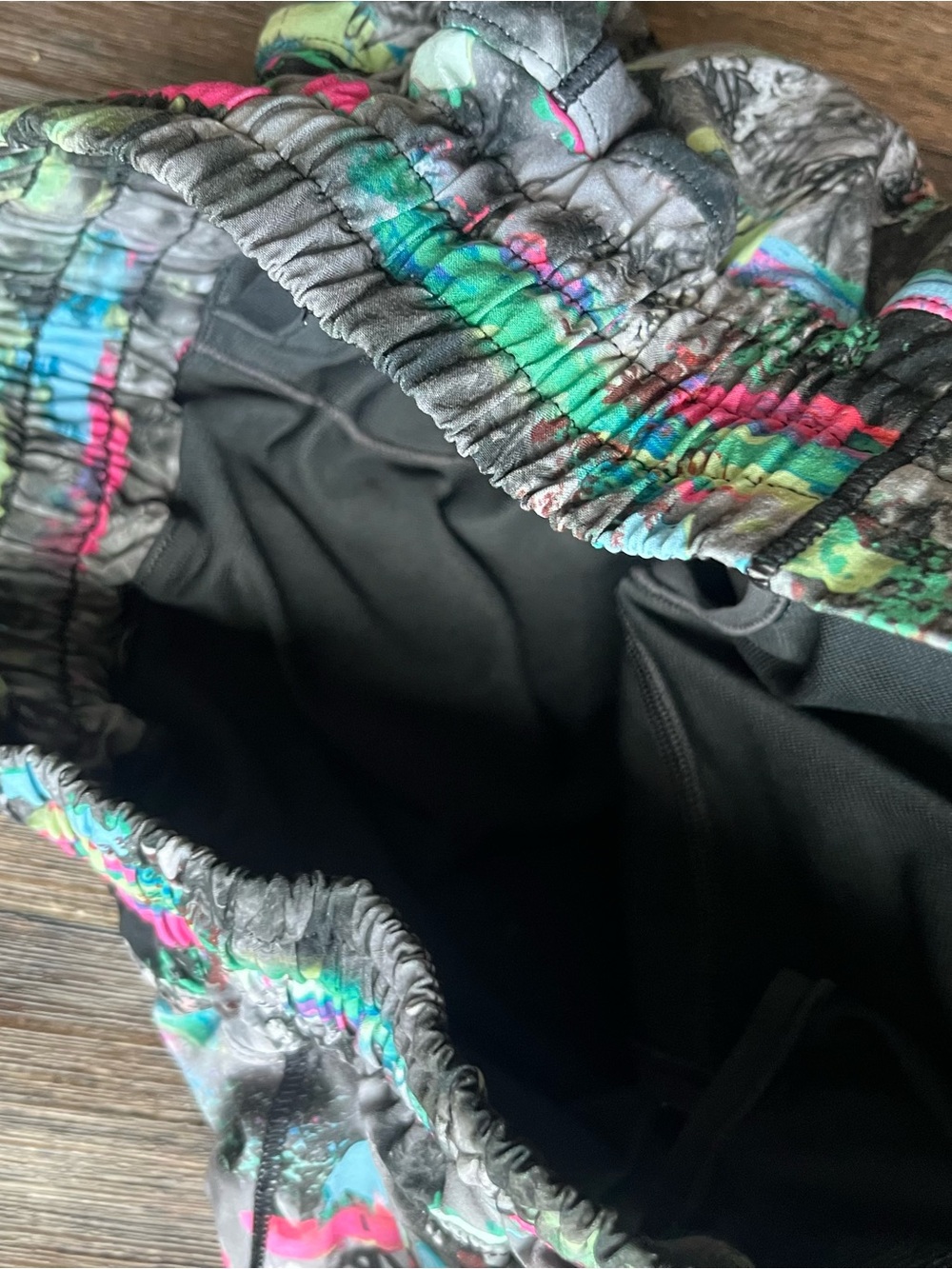 Lululemon athletica W7DDQ multicolor hotty hot 4” running athletic shorts 6 tall - Picture 5 of 10